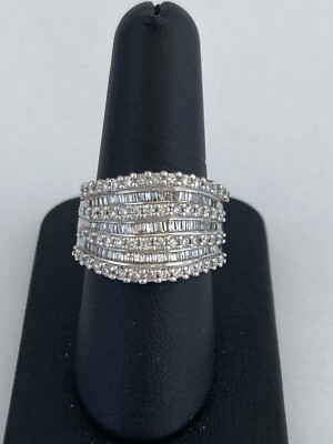 EFFY Collection EFFY  Diamond Multi-Row  Ring 7 1/2+ size