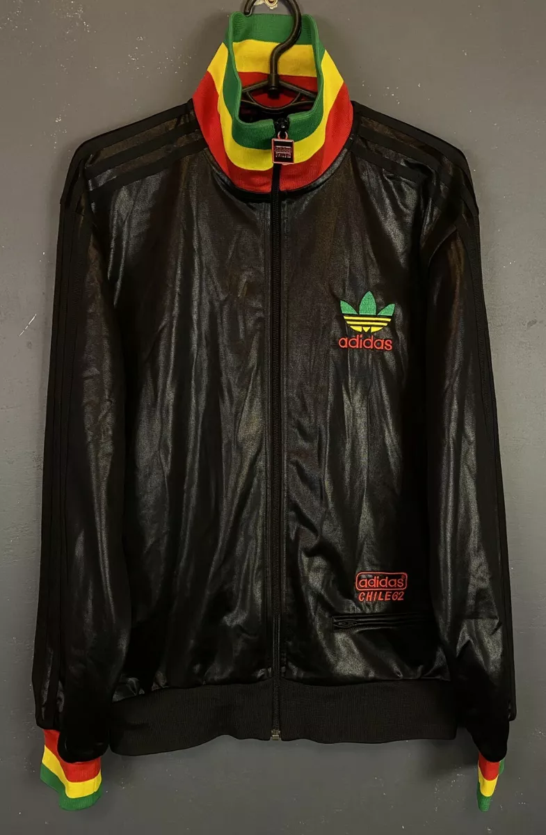 MEN&#039;S ADIDAS ORIGINALS CHILE 62 FIREBIRD RASTA JAMAICA TRACK JACKET SIZE SMALL | eBay