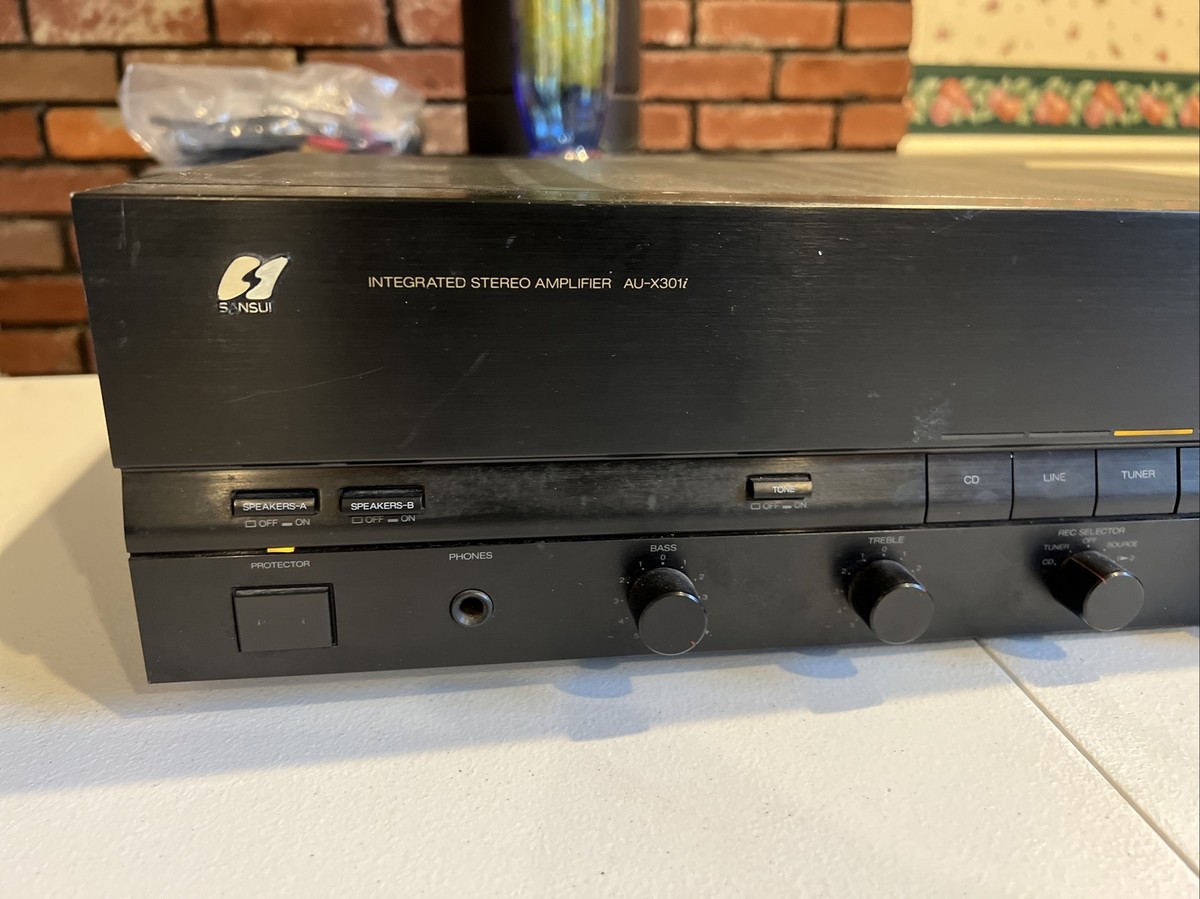 sansui AU-X301i Receiver | eBay