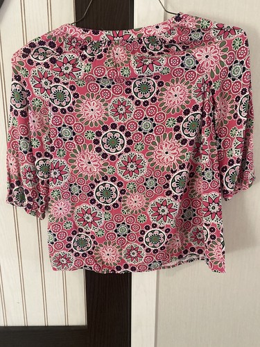 Crown & Ivy Girl's NWT MULTICOLORED SPRINGY Top Size Small - Picture 5 of 5