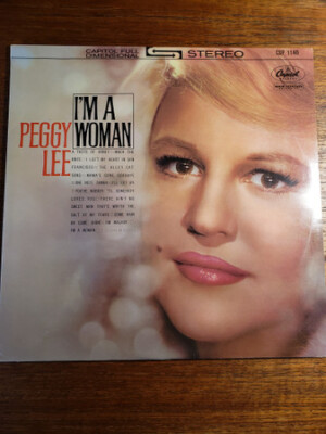 Peggy Lee - I m A Woman / VG / LP, Red