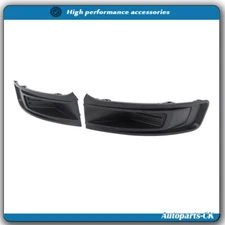 Fog Light Lamp Hole Covers Set For Ford Flex 2013-2015 Front Bumper LH&RH Side