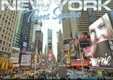REFRIGERATOR MAGNET - NEW YORK #3 - TIMES SQUARE