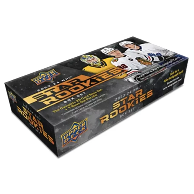 RIP & SHIP - 2023-24 Upper Deck Hockey Star Rookies Set Box - NEW SEALED