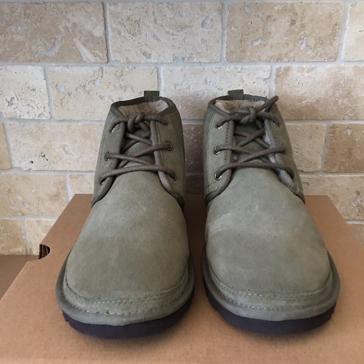 UGG Men\'s Neumel Burnt Olive Suede Chukka Boots 3236 SIZE 10 Worn Once UGG® Neumel Boot for Men | UGG® Czech Republic main image 4