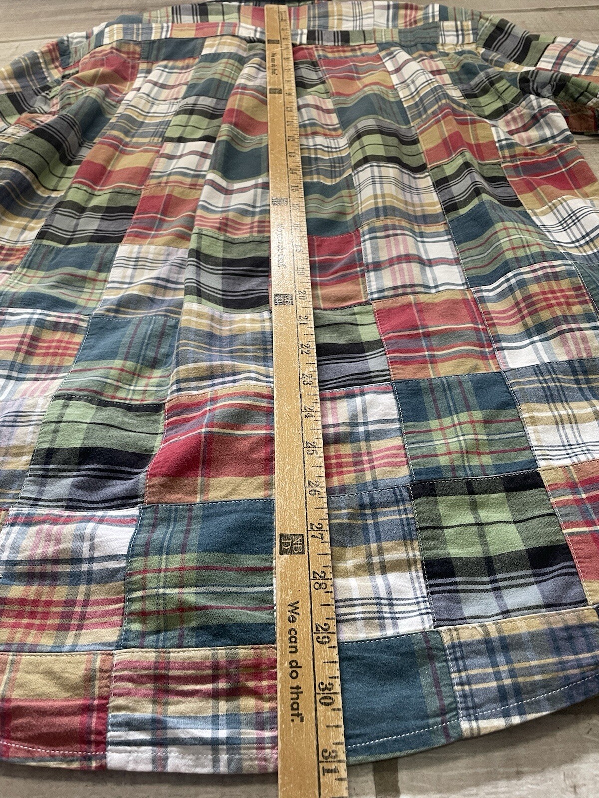 Orvis Shirt Men Medium Patchwork Plaid Short Slee… - image 6