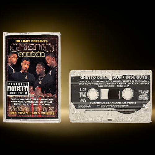 •GHETTO COMMISSION ~ WISE GUYS• ~1998 OG PRESSING~ (NO LIMIT) (CASSETTE TAPE) - Picture 3 of 6
