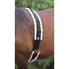 Shires Nylon Roller With Fleece Padding In Black