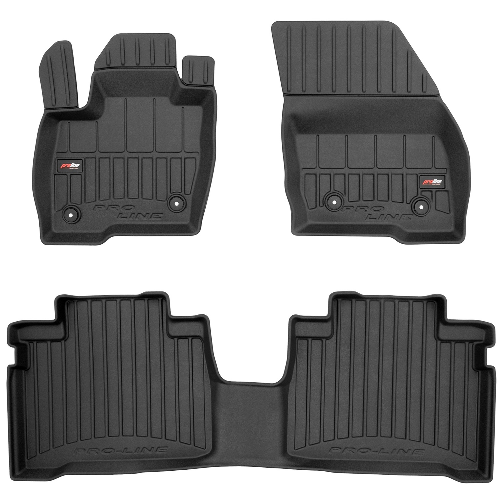 Tapis de sol TPE Frogum Pro-Line sur mesure pour Ford Galaxy III de 2015 à 2023 coloris noir