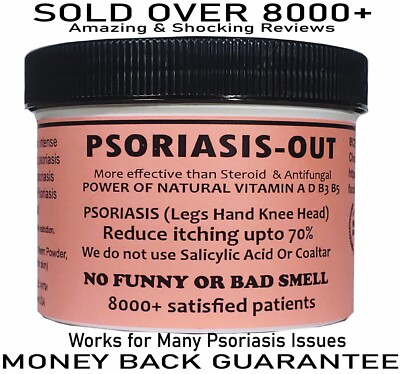 Solution for Psoriasis treatment reduce redness intense itching 10oz