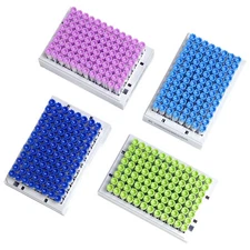 Biologix Cryogenic SBS Standard Combo 1.4mL Vials + Rack, 10/Pack, 20/Case