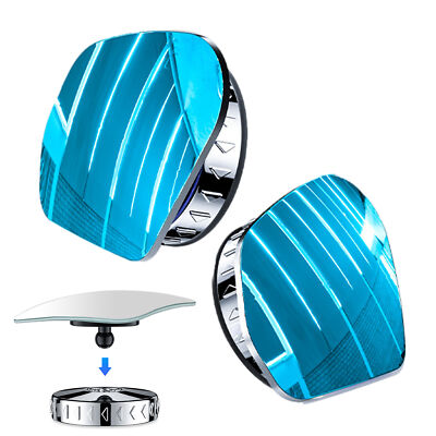 2PCS Blindspot-Spiegel für Auto | Weitwinkel-Seitenspiegel, toter Winkel, 360°