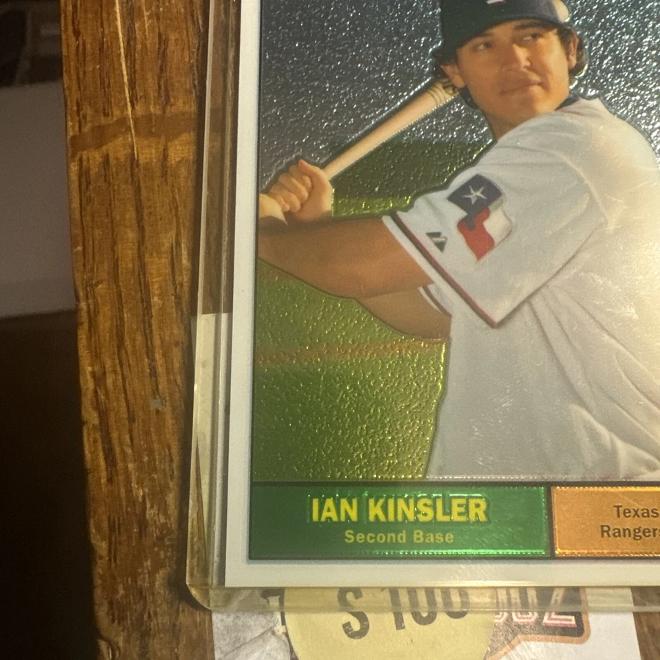 2010 Topps Heritage - Chrome #C65 Ian Kinsler /1961 - Image 4 of 4