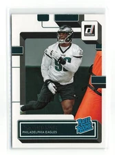 JORDAN DAVIS #353 RC 2022 PANINI DONRUSS EAGLES