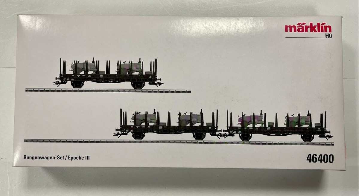 Märklin H0 - 4710/4877/46400.001/46089 - Coffret de wagon