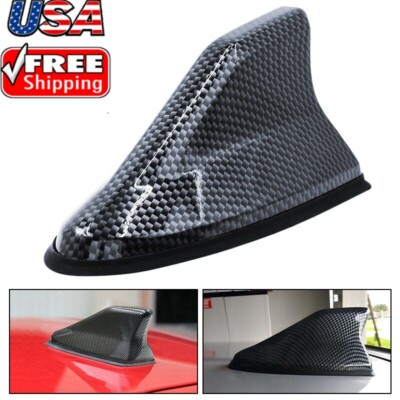 17cm Car Roof Shark Fin Antenna Cover Sticker Carbon Fiber Universal Auto Radio AM FM Antenna Signal Amplifier Car Accessories – Buy The Best Products In The Online Store - Foto 10