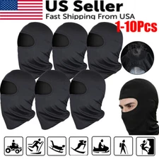 1-10 Packs Balaclava Face Mask Ski Mask Full Face Mask Windproof Men & Women Lot
