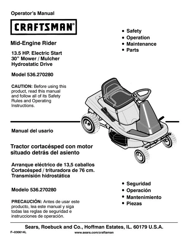 Craftsman riding lawn mower 13.5 hp new arrivals