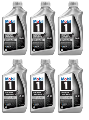 Mobil 1 European Car Formula Full Synthetic 5w-40 (6 Quarts) | eBay