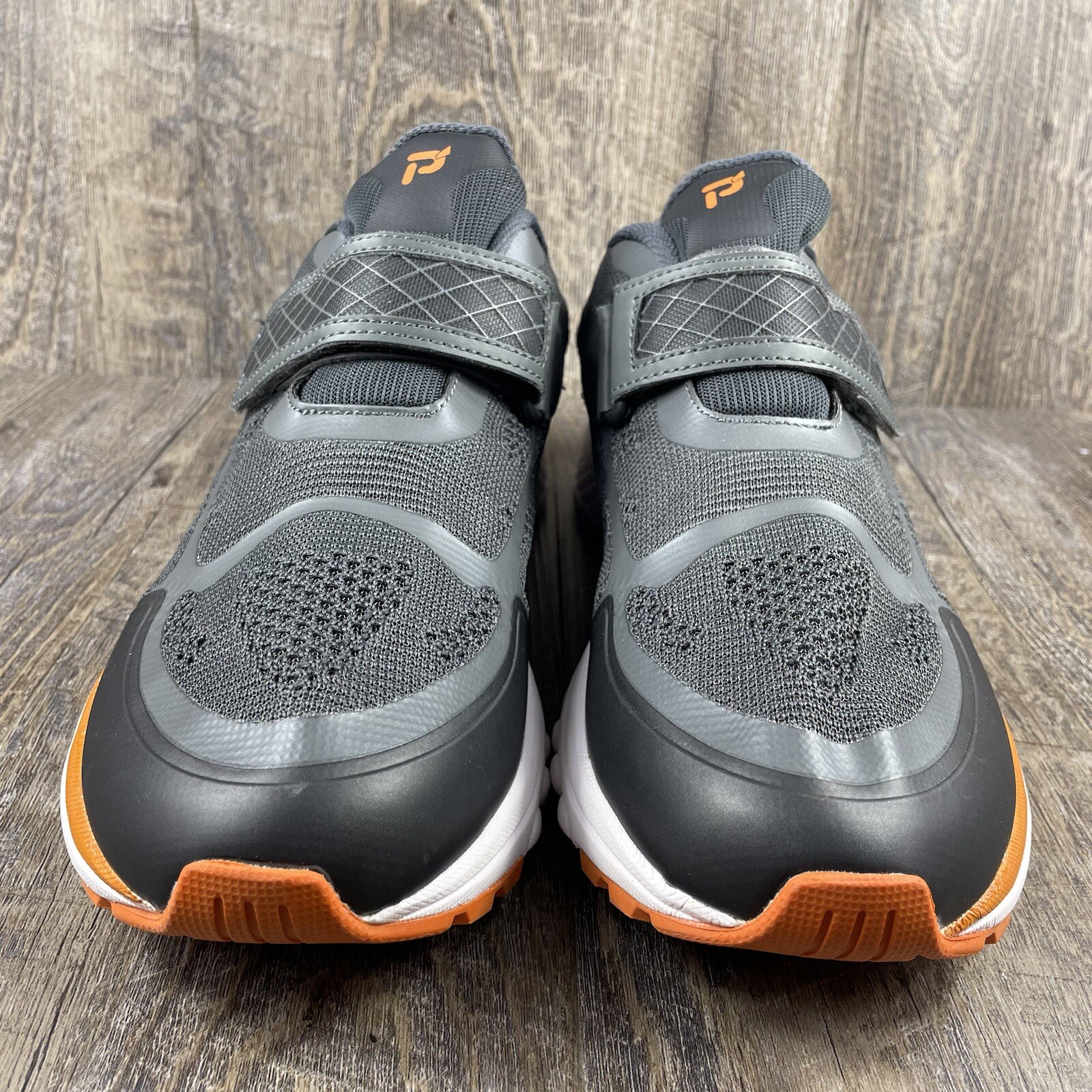 SAOLA Propet One Strap Scarpe Uomo 11 5 W (E) Grigio Arancione MAA023M Ortopedico Passeggio