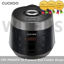 CUCKOO CRP-P0660FD IH Pressure Rice Cooker 6C...