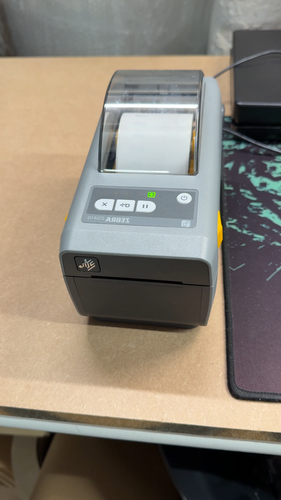 Zebra ZD410 Wifi & Wireless Thermal Label Printer with Adapter & Power Lead VGC - Video 1 van 1