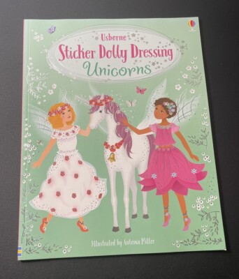 Sticker Dolly Dressing Unicorns