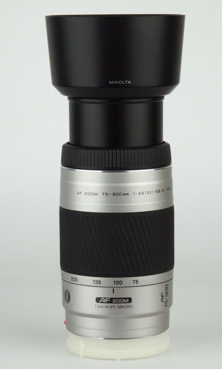 MINOLTA AF75-300F4.5-5.6N Minolta AF 75/300mm. F4,5-5,6 D Full