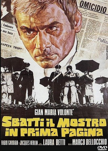 SBATTI IL MOSTRO IN PRIMA PAGINA 1972 Gian Maria Volontè, Fabio Garriba ...