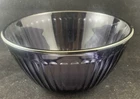 Vintage PYREX Ribbed Mixing Bowl Purple Amethyst #322 1L USA Used
