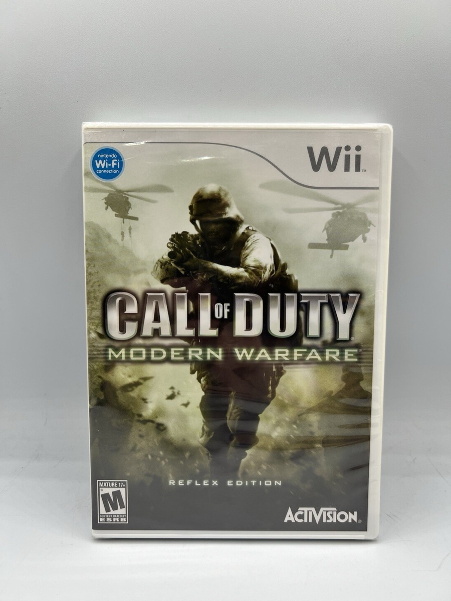 Call of Duty Modern Warfare Reflex Edition Nintendo Wii Brand New