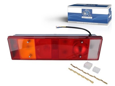 Heckleuchte DT Spare Parts 1.21247 Rückleuchte rechts, 24 V, L: 464 mm