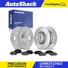 Front Rear Brake Rotors Premium Ceramic Pads for 2009-2016 Toyota Venza V6