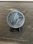 1983 Engelhard American Prospector 1 oz .999 Fine Silver Round Key Date