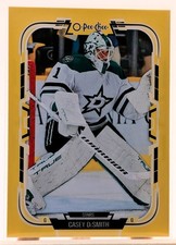 2025-26 O-Pee-Chee Yellow Border #17 Casey DeSmith Dallas Stars