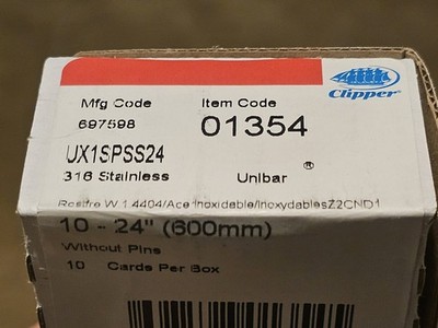 New Box  of 01354UX1SPSS24 item 01354 Unibar clipper Conveyor Belt  lace Flexco