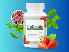 ProDentim supports oral microbiome balance,strengthens gums-30 gels.DAMAGED BOX 