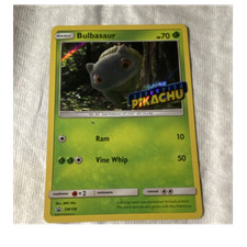 Pokemon TCG Bulbasaur SM198 SM Detective Pikachu Stamped Promo Holo 70 HP ENG on eBay