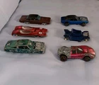 Hot Wheels Redlines Lot of 6 for Restoration or parts, Custom Camaro, T-Bird