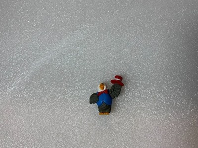 Vintage 1993 Hallmark Merry Miniatures Summer Bald Eagle with Top Hat America K8