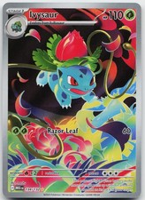 Ivysaur 134/132 Illustration Rare Mega Evolution Holo Near Mint