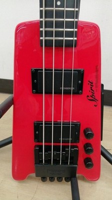 STEINBERGER SPIRIT X2 Used Basswood body Maple neck Red w/Gig case