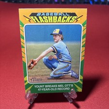 2024 Topps Heritage - Baseball Flashbacks Robin Yount #BF-12