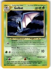 1995 golbat pokemon card value 1995 Pokmon GOLBAT 34/62 Collector Card