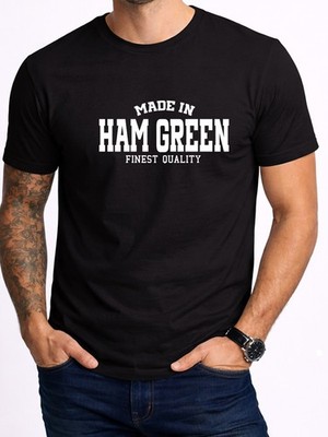 Ham Green Product Of UK Herren T-Shirt Local Geburtstag Geschenk