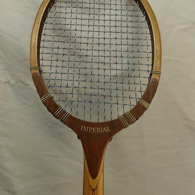 Vintage Tad Davis Imperial Tennis Racquet Racket Wood 27 Inch MCM
