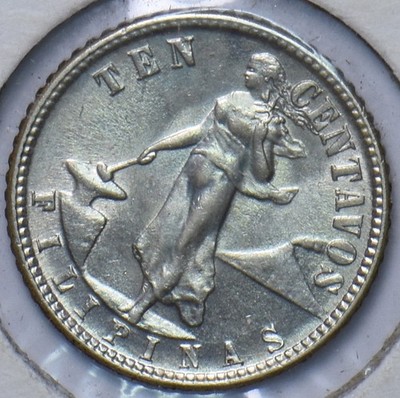 Philippines 1944 D 10 Centavos Eagle animal 294947 combine shipping