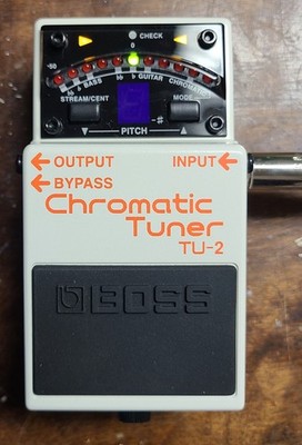 BOSS Chromatic Tuner - Guitar Pedal - NIB - includes Instruction Booklet