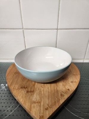 1 x Tesco Eclipse Müsli/Pudding große Schüssel.  Schale blau weiß. VCG
