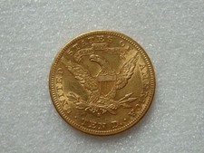 1896 Gold USA American Eagle $10 San Francisco